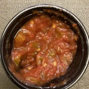 Is it salsa? Is it the dipping sauce?