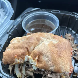 Prime Rip Dip Sandwich