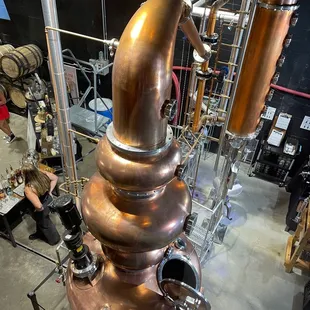 a man working in a brewery