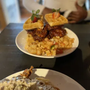 Nashville Hot Chicken &amp; Waffle Cone