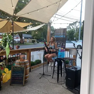 Patio music