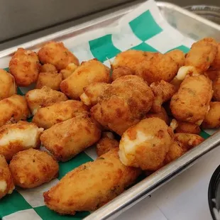 The amazing cheese curds