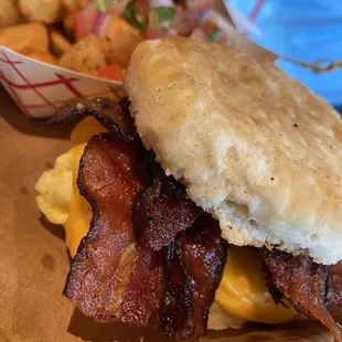 Breakfast Biscuit -- so good!