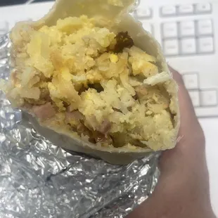 No extra meat, no extra egg, where&apos;s the green chili?