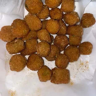 Fried okra