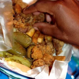 Fried Gizzards