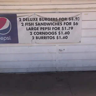 Specials...more available, as well.