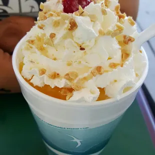 The pineapple Boston shake