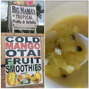 So good and refreshing. I brought this back to the hotel and put it in the freezer for a more slushy consistency. Yum!