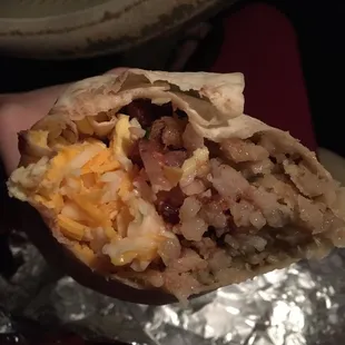 Breakfast burrito