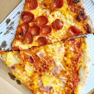 Pepperoni &amp; Hawaiian