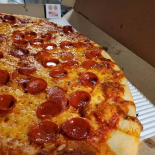 Pepperoni pizza