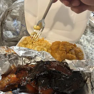 ribs, bbq ribs, food