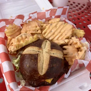 The Classic with Smash Sauce Style Fries