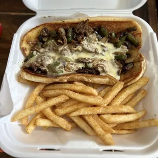 Philly Cheese Steak Sandwich
