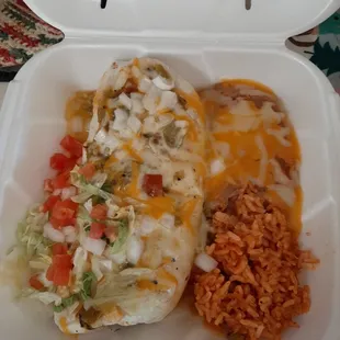 Naked &quot;smothered burrito &quot;