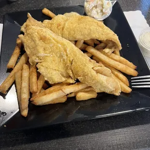 Great fish haddock dinner