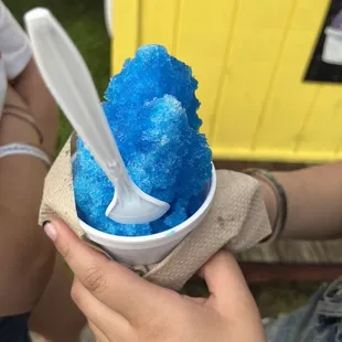 Small blue raspberry