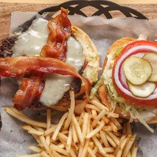 Bacon Swiss Burger