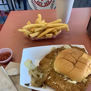Tenderloin and French Fries