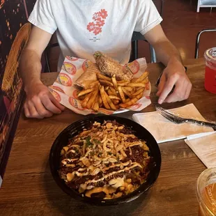 Smoked Brisket Bowl &amp; Chipotle Chicken Shawarma