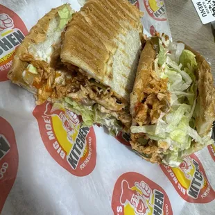Chicken sizzle sandwich