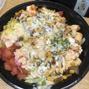 Shrimp bowl