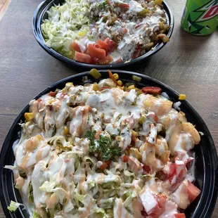 Shrimp Sizzle and Steak Sizzle