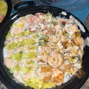 Shrimp Sizzle Bowl