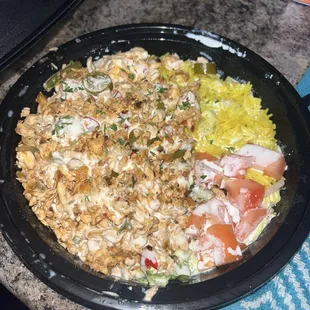 Chicken Sizzle Bowl