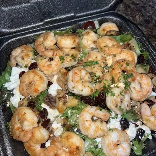 Michigan Salad with Shrimp