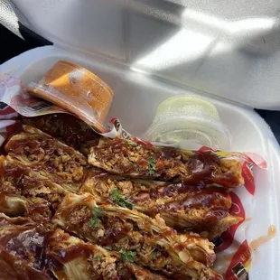 BBQ Chicken Egg Rolls