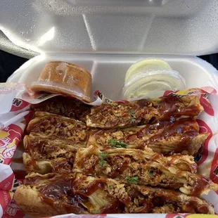 BBQ Chicken Egg Rolls