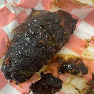 Bacon burned on the Texas Twinkie