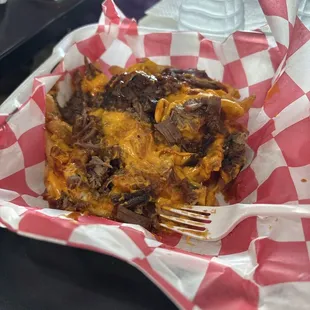 BBQ Brisket Cheese Fries