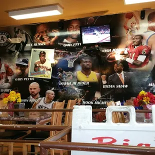 Cool Oakland decorations.