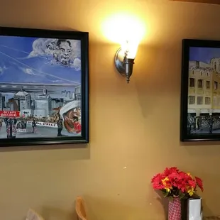These two pictures show some nice monuments in Oakland.