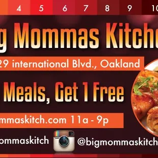 Ask about our meal cards