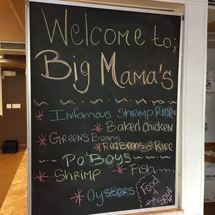 Specials Board