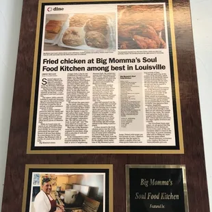 Big Mamma's getting recognition.