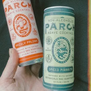 Great selection of NA drinks