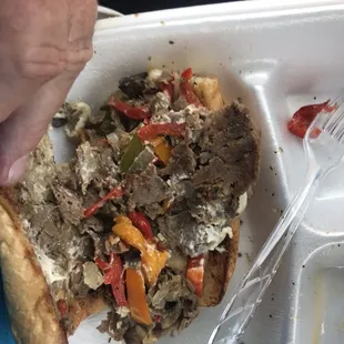 Philly cheesesteak