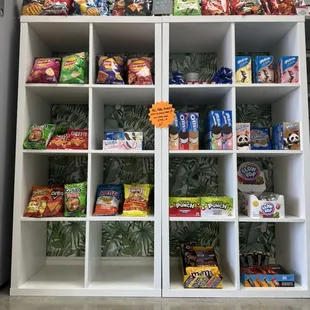 Snack attacks welcome. We feature regular and exotic snacks