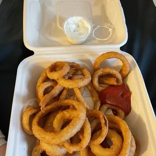 Beer Battered Onion Rings