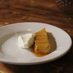 a piece of food on a plate