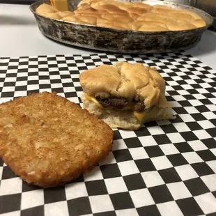 Sausage cheese biscuit