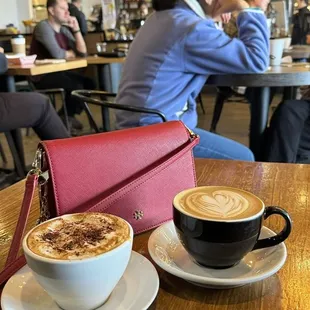 Tiramisu Latte and Vanilla Macchiato