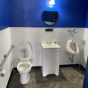 Very clean bathrooms a must men's and women's there are Two