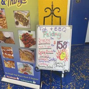 Fish Friday every Friday