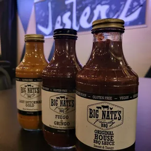 Housemade sauces.